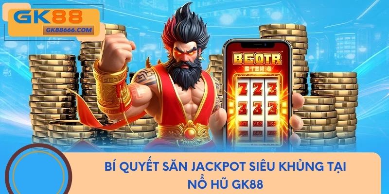 Bí quyết săn jackpot siêu khủng tại nổ hũ GK88